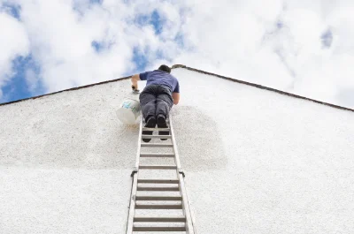 Peinture extérieure à Aldudes — façades et ravalement